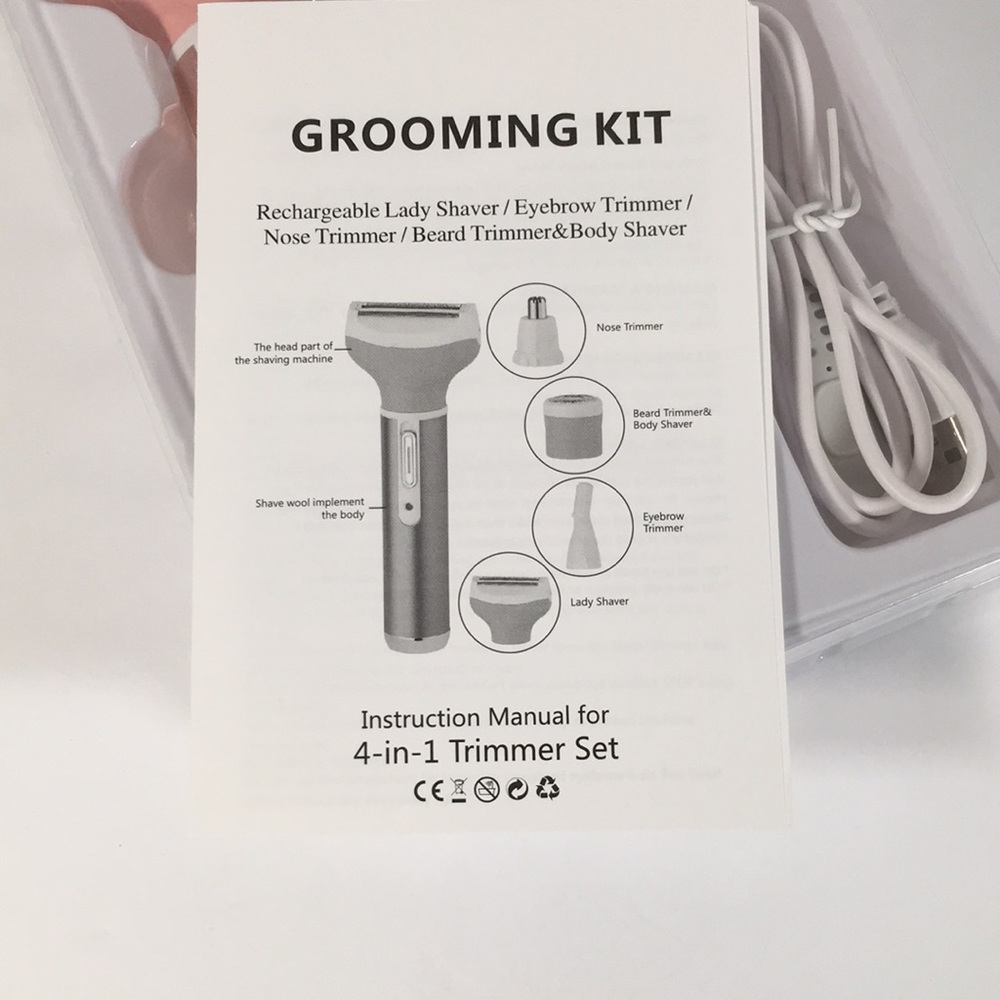 CSnid | Rechargeable Ladies Shaver | Brows, Nose, Beard & Body | New in Box - Picture 6 of 6